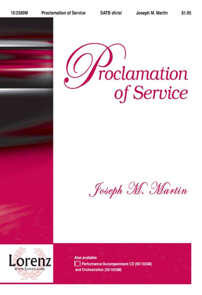 Proclamation Of Service